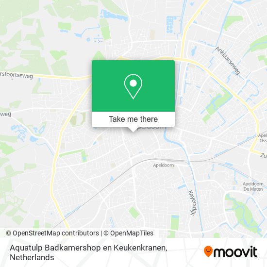 Aquatulp Badkamershop en Keukenkranen map