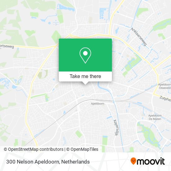 300 Nelson Apeldoorn map