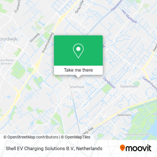 Shell EV Charging Solutions B.V. map