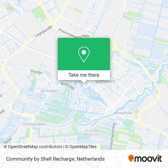 Community by Shell Recharge map