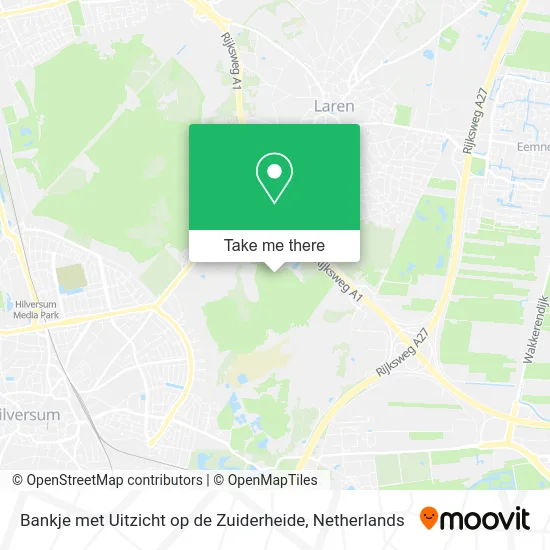 Bankje met Uitzicht op de Zuiderheide map