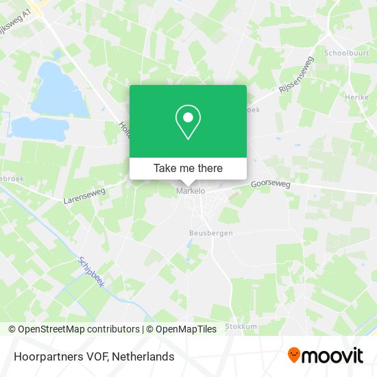 Hoorpartners VOF map