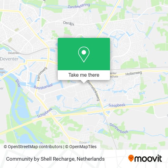 Community by Shell Recharge map