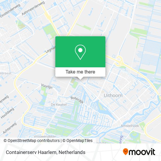 Containerserv Haarlem map