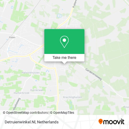 Detruienwinkel.Nl map