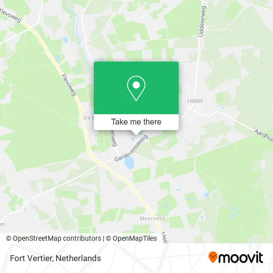 Fort Vertier Karte