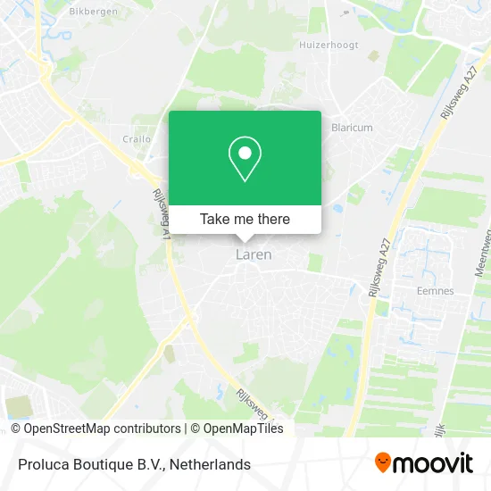 Proluca Boutique B.V. map