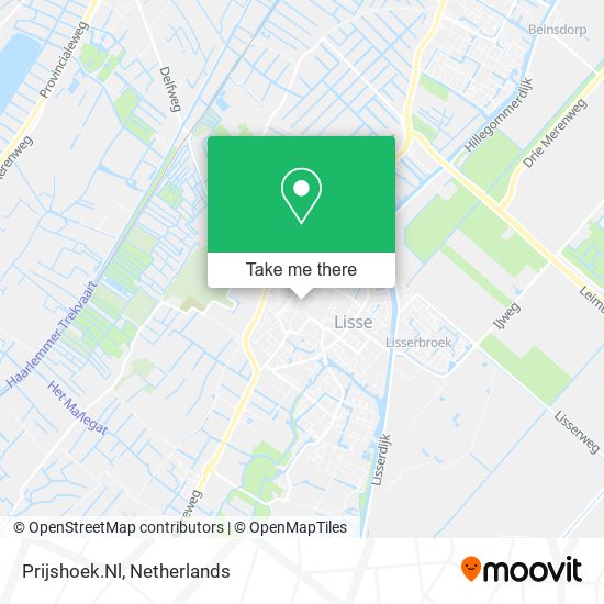 Prijshoek.Nl map