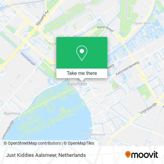Just Kiddies Aalsmeer map