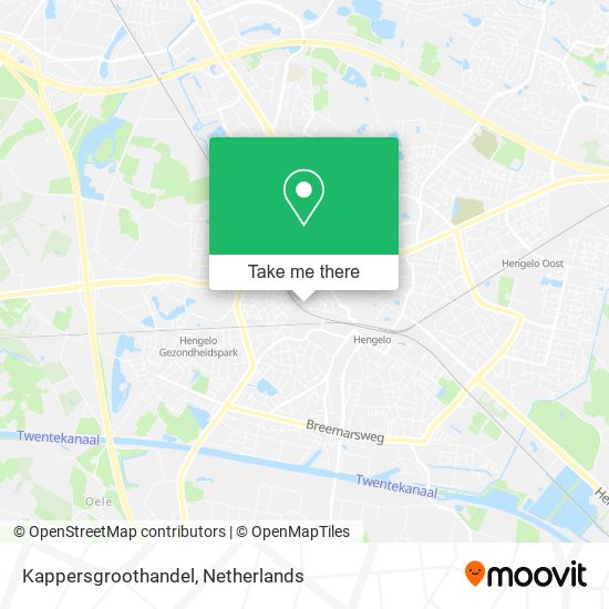 Kappersgroothandel map