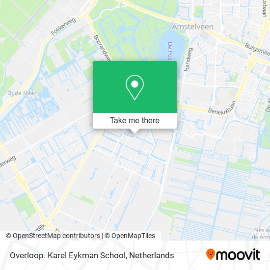 Overloop. Karel Eykman School map