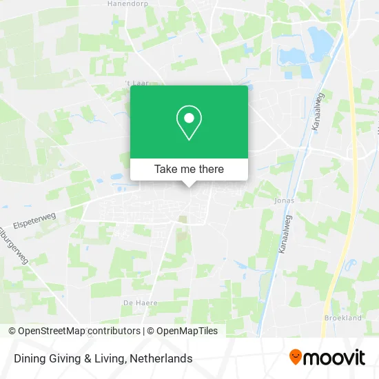 Dining Giving & Living map