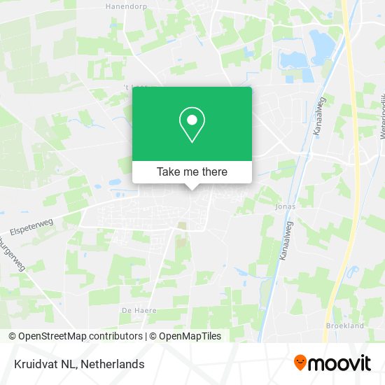 Kruidvat NL map