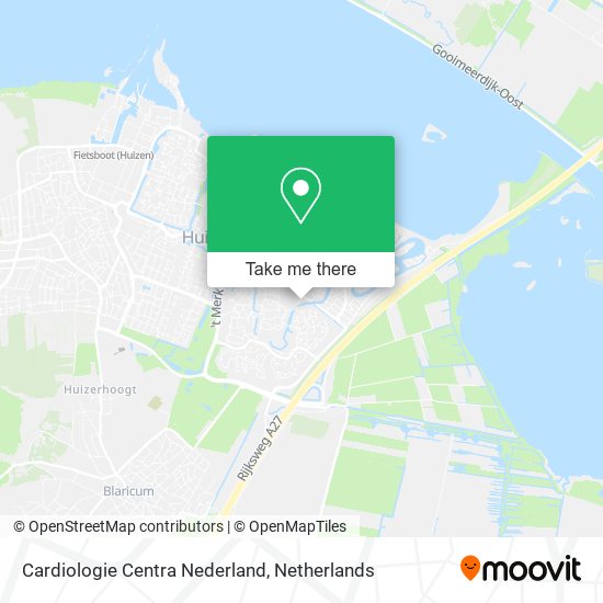 Cardiologie Centra Nederland Karte