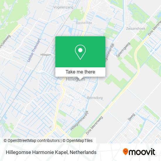 Hillegomse Harmonie Kapel map
