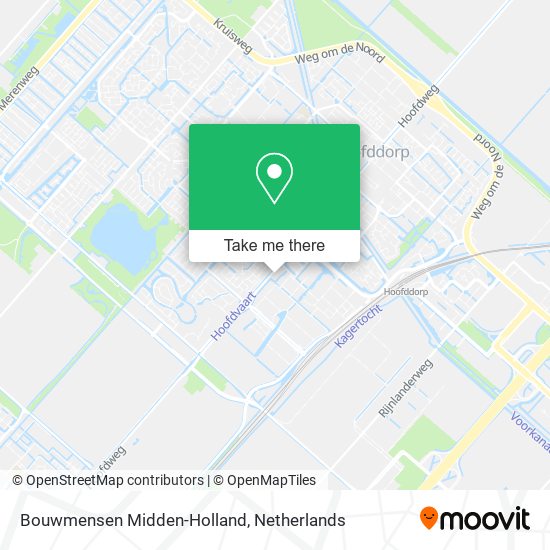 Bouwmensen Midden-Holland Karte