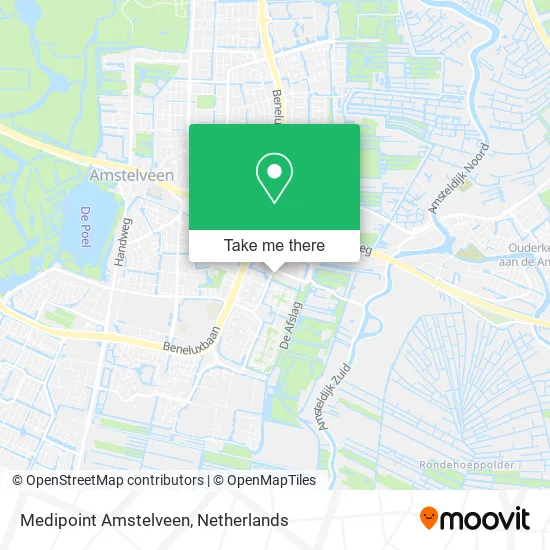 Medipoint Amstelveen map