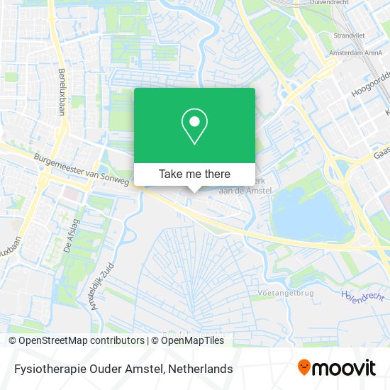 Fysiotherapie Ouder Amstel map