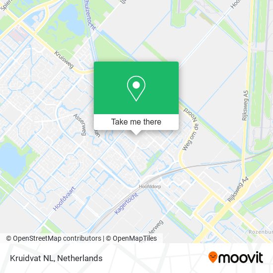 Kruidvat NL map