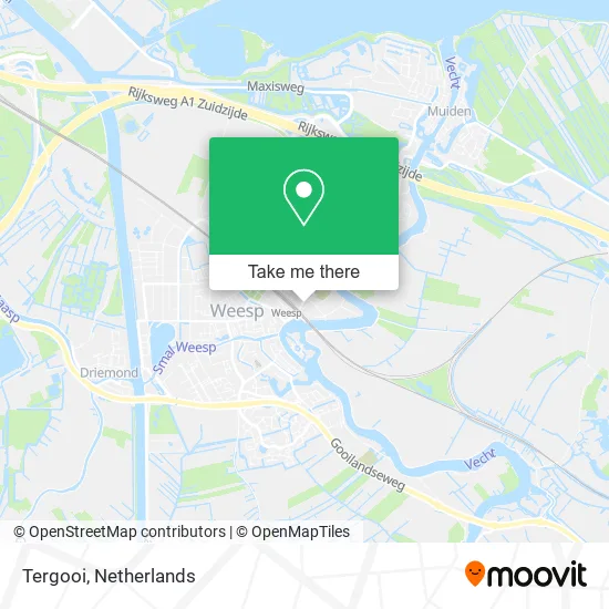 Tergooi map