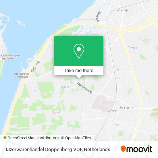IJzerwarenhandel Doppenberg VOF map