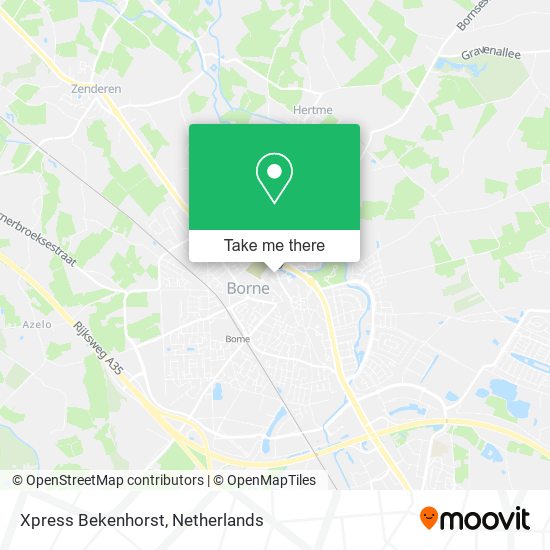 Xpress Bekenhorst map