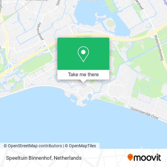 Speeltuin Binnenhof map