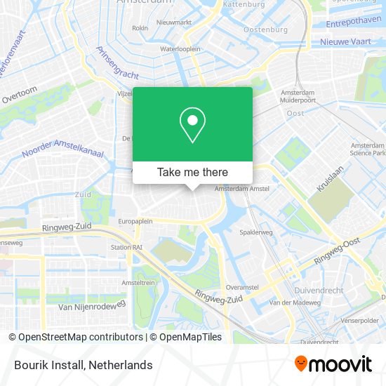 Bourik Install map