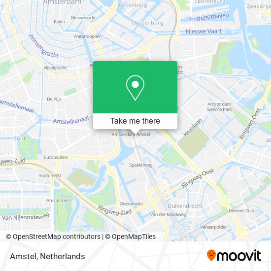 Amstel map