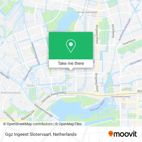 Ggz Ingeest Slotervaart Karte