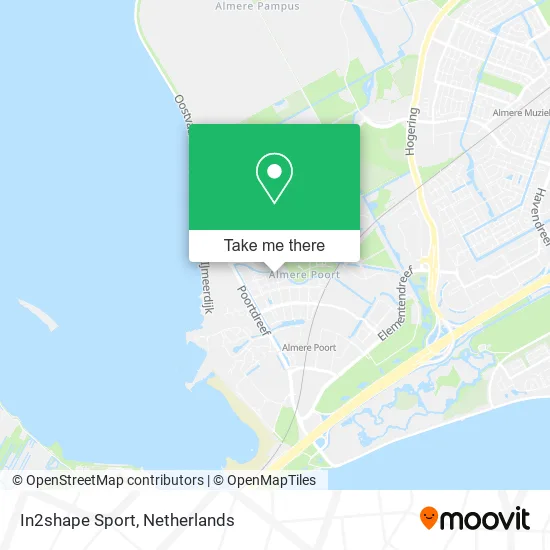 In2shape Sport map