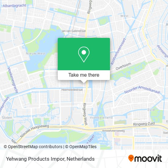 Yehwang Products Impor map