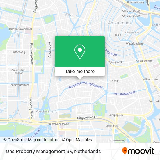 Ons Property Management BV map