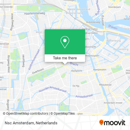 Nsc Amsterdam map