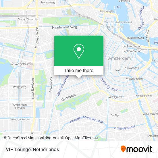 VIP Lounge map