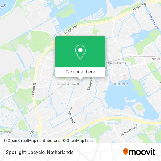 Spotlight Upcycle map