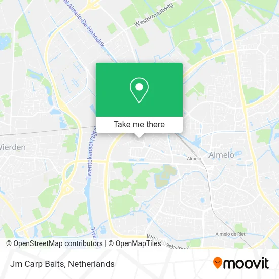 Jm Carp Baits map