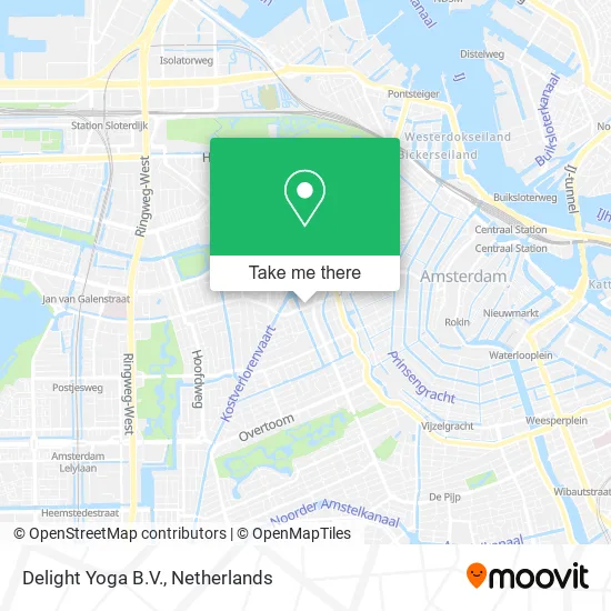 Delight Yoga B.V. map