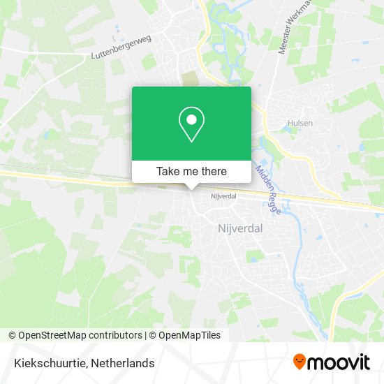 Kiekschuurtie map