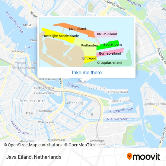 Java Eiland Karte