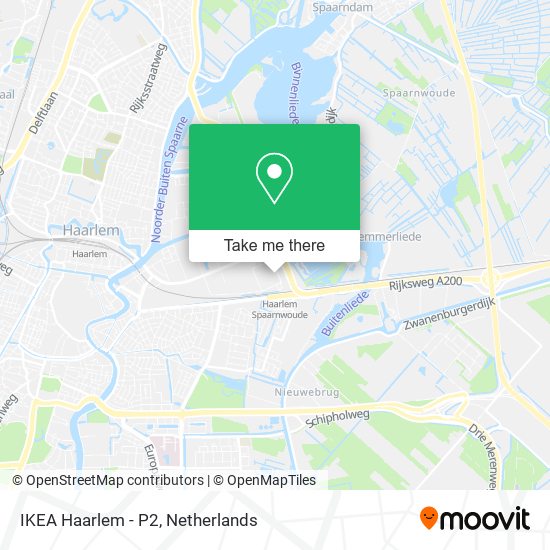 IKEA Haarlem - P2 Karte