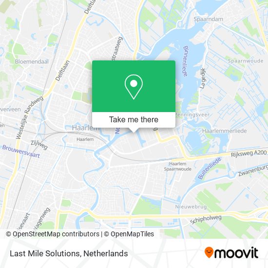Last Mile Solutions map