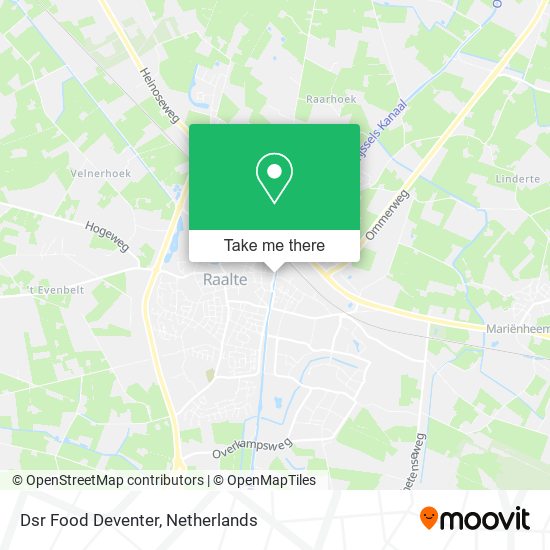 Dsr Food Deventer map