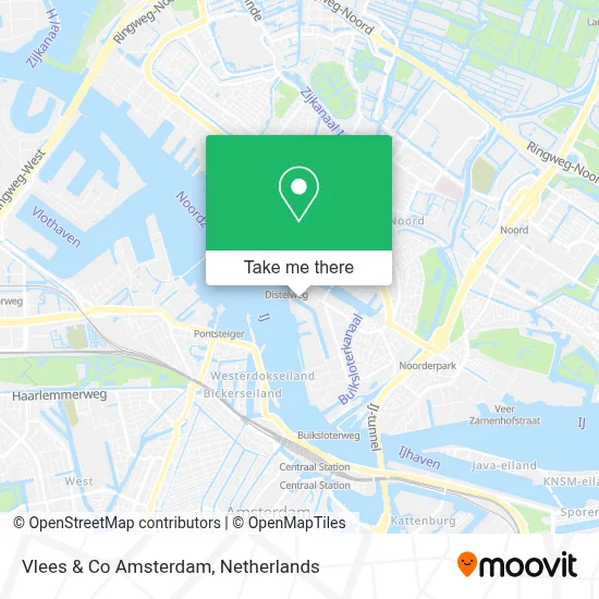 Vlees & Co Amsterdam map