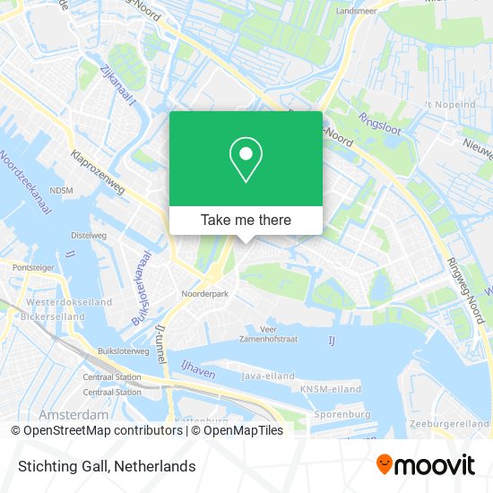 Stichting Gall map