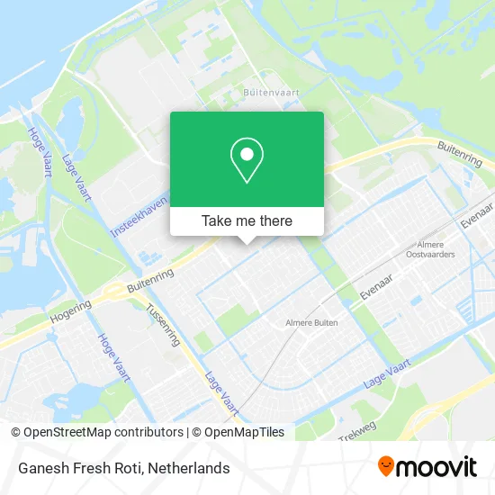 Ganesh Fresh Roti map