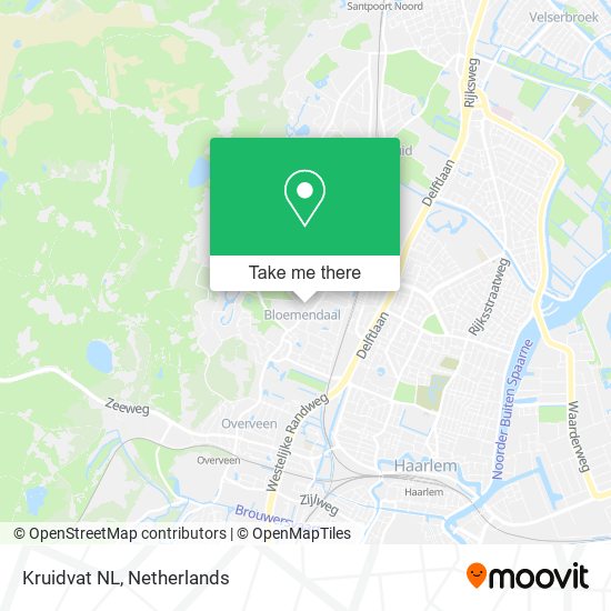 Kruidvat NL map