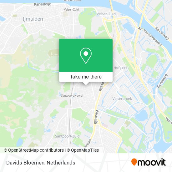 Davids Bloemen map