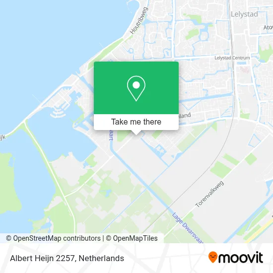 Albert Heijn 2257 map