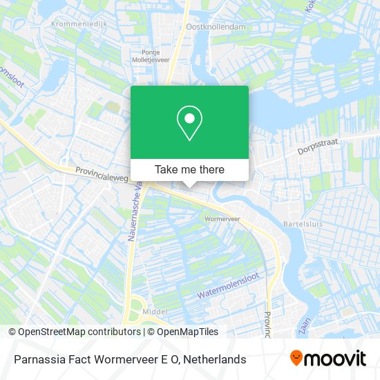 Parnassia Fact Wormerveer E O map